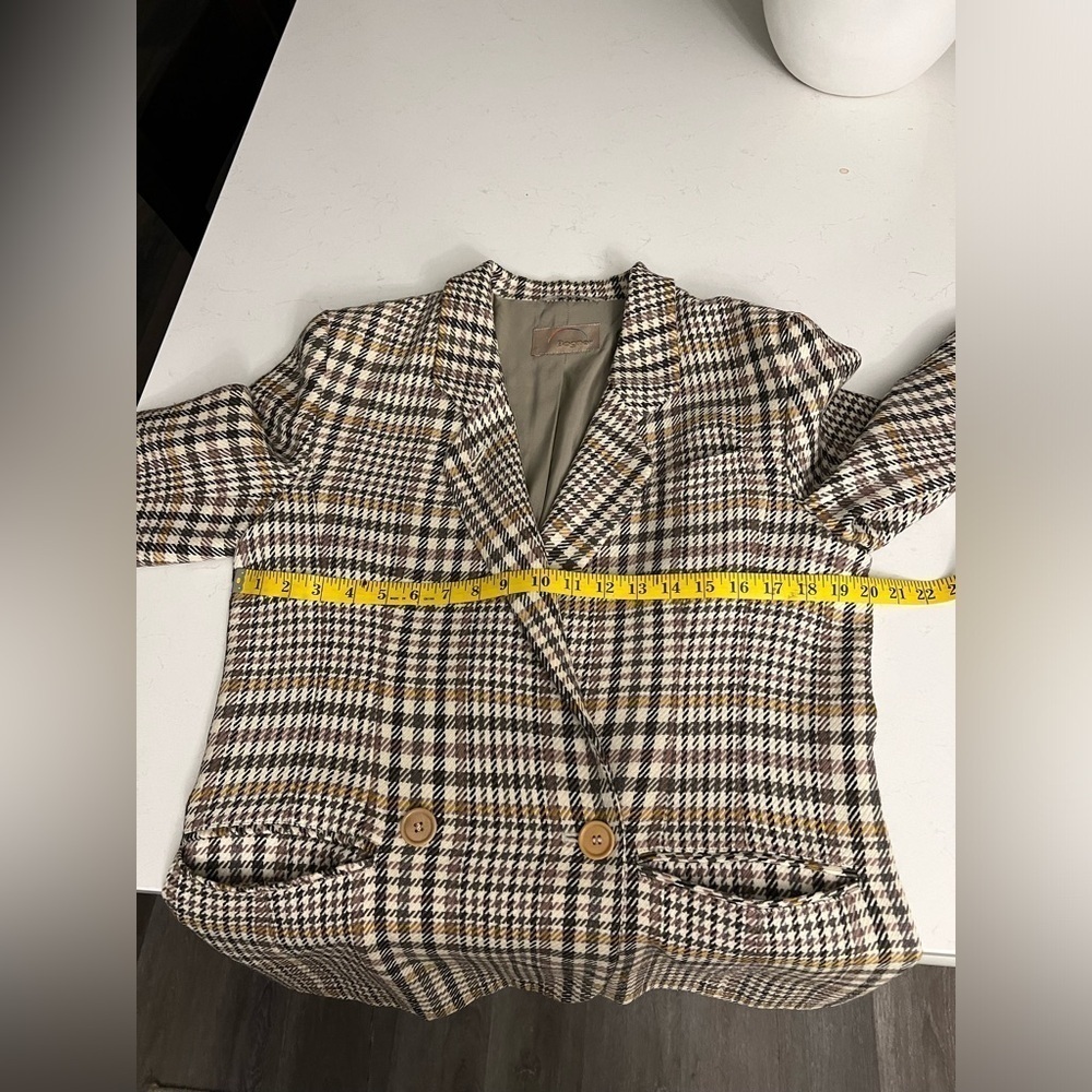 Bogber Plaid Blazer - Picture 5 of 9